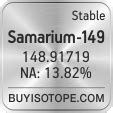 samarium 149|Samarium .